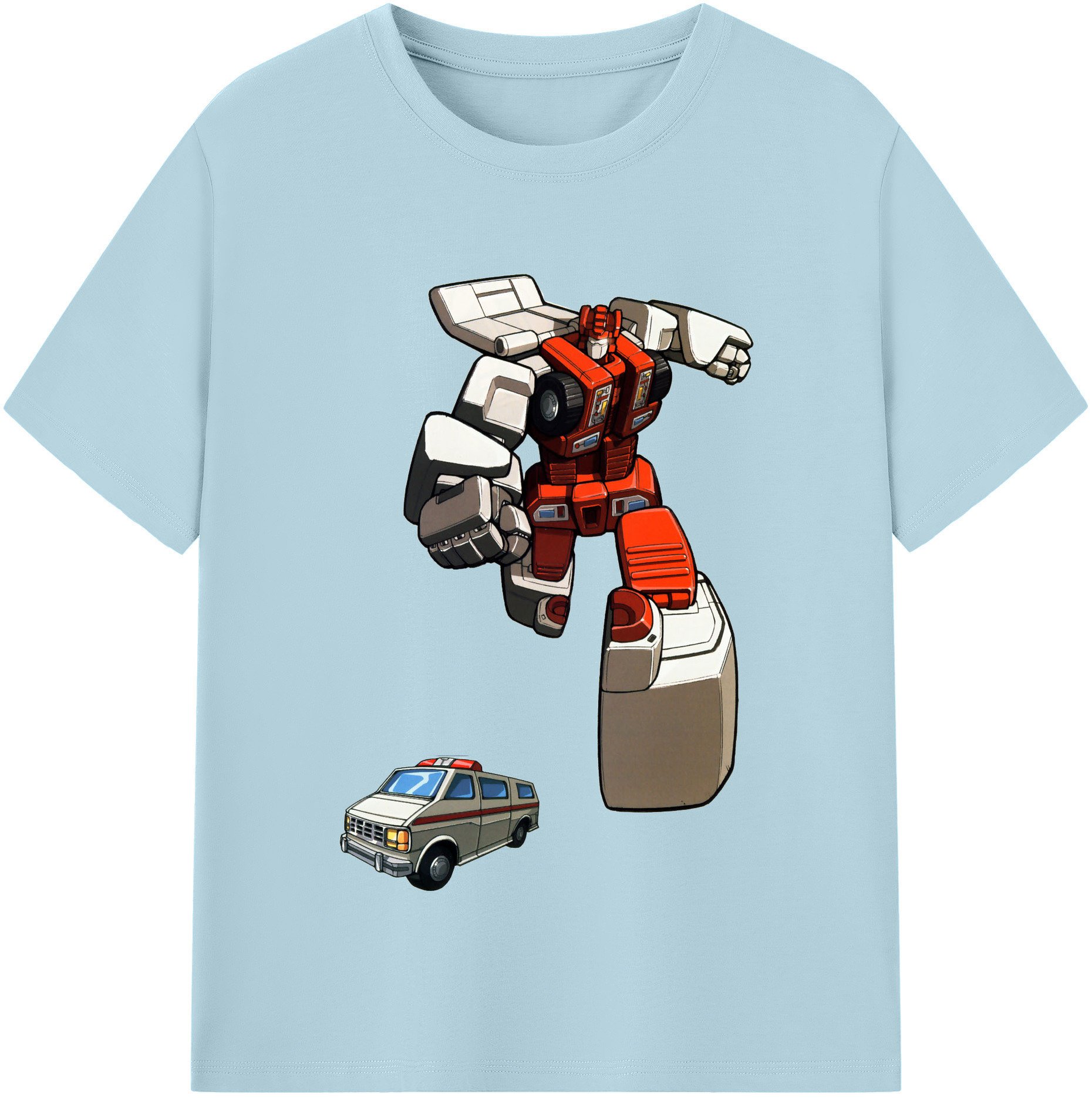 （画像用）  綿100％半袖Tシャツ（フロントプリント）